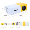 YG300 Portable Home Mini Projector