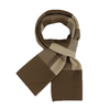 Men Winter Rectangle Colorblock Faux Cashmere Knit Scarf