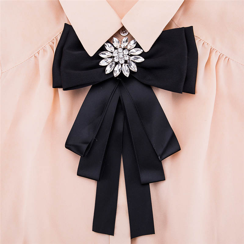 Fashion Statement Simple Style Ribbon Bowknot Women Brooch