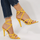 Women Fashion Pointed Toe Strap Stiletto Roman Sandals