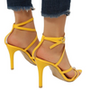 Women Fashion Pointed Toe Strap Stiletto Roman Sandals