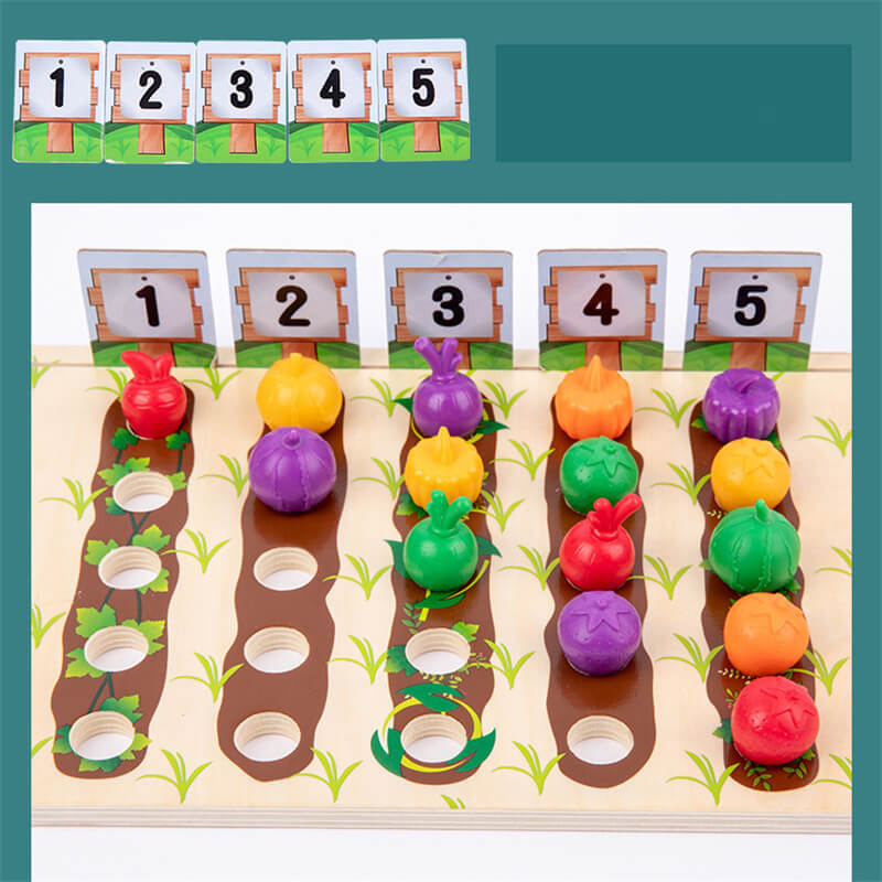 Kids Creative Fruit And Vegetable Classification Educational Toy