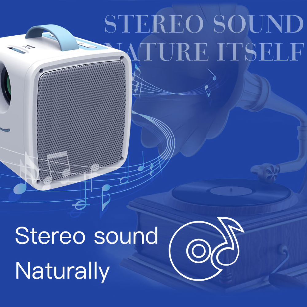 Mini Portable Support 1080P Full HD Projector