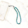 Fashion Glass Crystal Square Bead Phone Chain (2 sets)