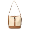 Women's Large-capacity Simple Cowhide Hit Color Crossbody Shoulder Bag