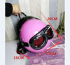 Fashionable Women's Helmet Backpack