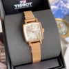 Tissot T-Lady Lovely Square T058.109.33.456.00 T0581093345600 Diamond Accents Women's Watch