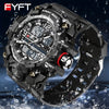 FYFT Large Dial Fashionable Outdoor Anti Drop Nightglow Watch Gift FS