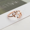 Women Leaf ring