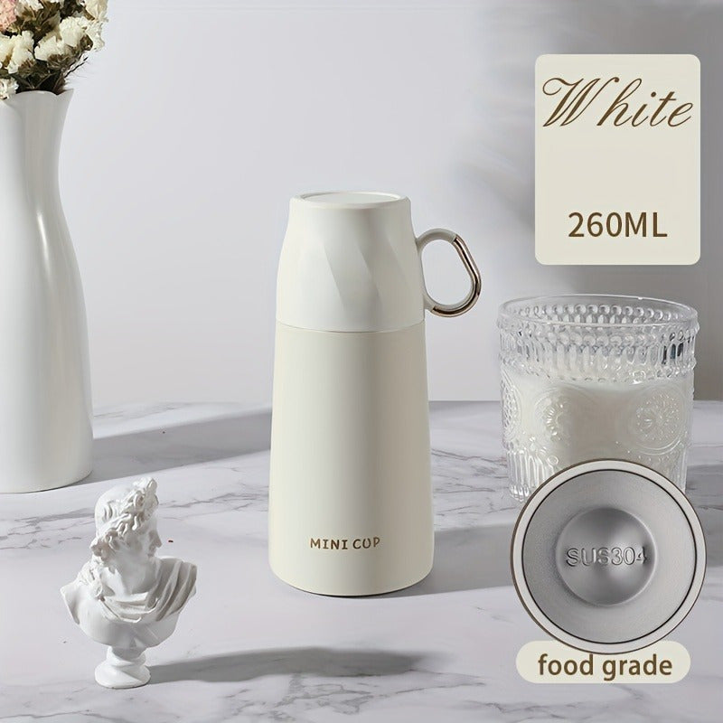 1pc, Stainless Steel Thermal Cup, With Gift Box Set, Double Layer Leakproof Insulated Water Bottle, Keeps Hot And Cold Drinks For Hours, FS