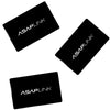 Asaplink Classic Black Digital NFC Business Card - without printed QR Code