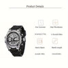 Outdoor Sports Electronic Watch 30M WR Luminous Digital Silicone Wrist Watch For Men Women FS