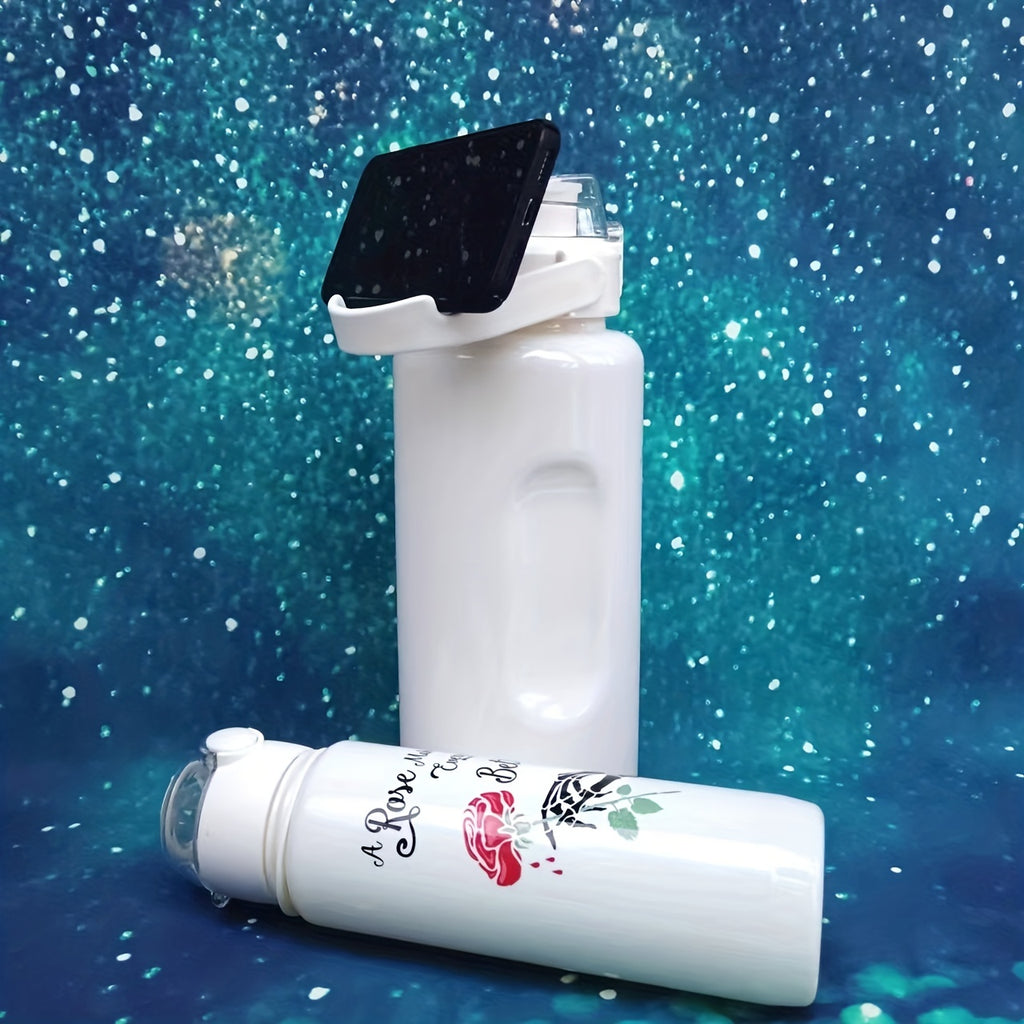 Halloween-Themed Leak-Proof Sports Water Bottles - Durable pcs, Perfect For Outdoor Activities & Dining, Ideal Birthday Or Holiday Gift, Available In 1pc Or 3pcs Set FS