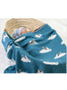 High Quality Rainbow Rabbit Knit Baby Blanket