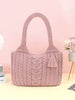 Fashion Women Solid Color Crochet Bag