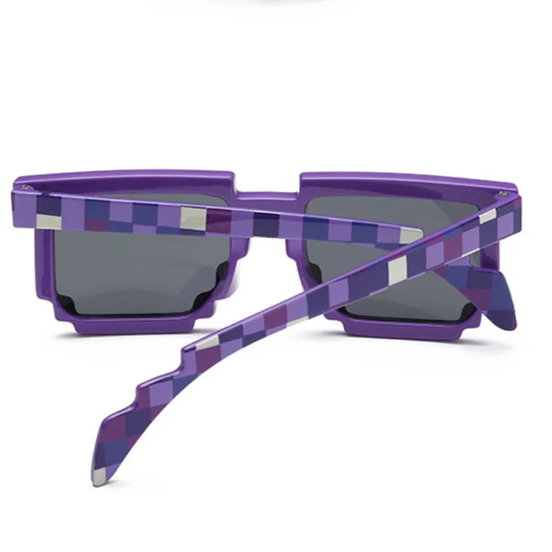 Buy 1 Get 2 Kids Mosaic Square Frame Sunglasses