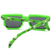 Buy 1 Get 2 Kids Mosaic Square Frame Sunglasses