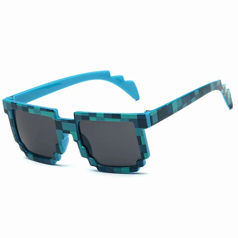 Buy 1 Get 2 Kids Mosaic Square Frame Sunglasses