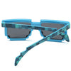 Buy 1 Get 2 Kids Mosaic Square Frame Sunglasses