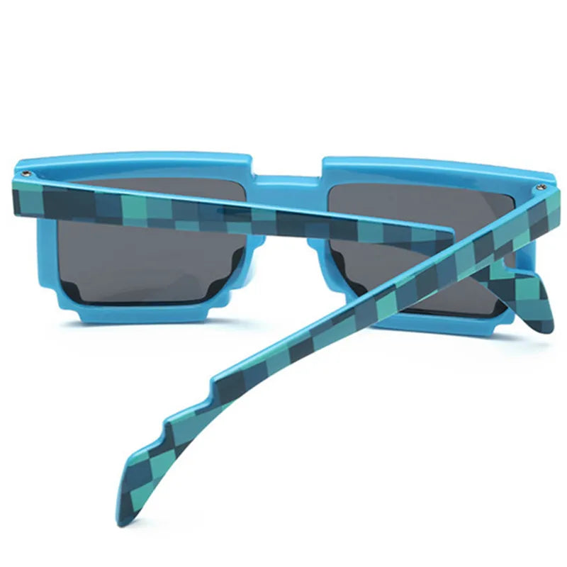 Buy 1 Get 2 Kids Mosaic Square Frame Sunglasses