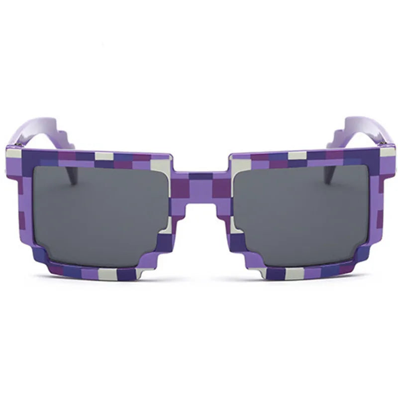 Buy 1 Get 2 Kids Mosaic Square Frame Sunglasses