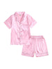 Two Pieces Kid Pajama's Set Top And Shorts Kids Clothing Pajamas