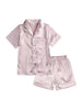 Two Pieces Kid Pajama's Set Top And Shorts Kids Clothing Pajamas