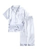 Kid Pajama's Silk Two Pieces Set Top And Pants Kids Pajamas