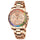 Fashion Steel Band Business Ladies Trend Colored Diamond Watch