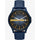 Armani Exchange Hampton Leather Strap Blue Dial Quartz AX2442 Men's Watch