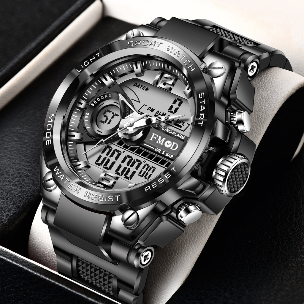 Sports Watch Chrono-Alarm Multifunctional Electronic Outdoor Digital Wrist Watch For Women Men, FS