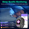 Smart Watch, Battery Life, Ultra-clear Large-screen Magnetic Charging, Hundreds Of Sports Modes, With Flashlight, Wireless Calls, Built-in Altitude Compass, For Men And Women -FS