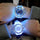 LED Glowing Watches Rhinestone Stubbed Silicone Watches Gift For Birthday Christmas Gift Accessories FS