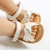 3-18M Baby Girl Soft-Soled Bow Cross Sandals Shoes