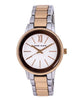 Anne Klein Two Tone Stainless Steel White Dial Quartz 3877SVRT Women's Watch