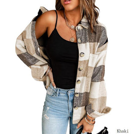 Casual Shirt Buttons blouse with pocket for women