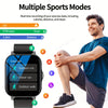 Multi-Sport Tracker, Smartwatch with Wireless Calling, Customizable Wallpaper, Fitness Monitoring - Compatible for iPhone & for Android FS