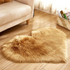 Plush Heart Shaped Carpet Non-Slip Mat Fluffy Rug Floor Mat Blanket Sofa Cushion Foot Pad Carpets For Living Room Home Decor