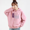 Autumn & winter long-sleeved all-match fleece hoodies for women