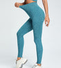 European Style Yoga Pants Leopard Grain High-waist Hip-lifting Tights