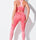 European Style Yoga Suit Gradient Color High Waist