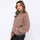 Sport wear sweater long-sleeved half- zipper Autumn new loose knitted