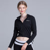 European style yoga tops long-sleeved fitness clothes quick-drying clothes