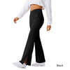 New style yoga pants split high-waist stretch belly dance trousers