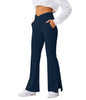 New style yoga pants split high-waist stretch belly dance trousers