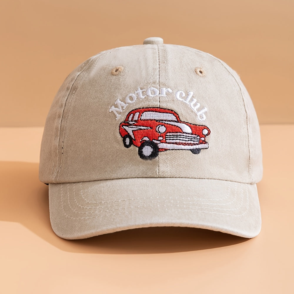 Kids' Baseball Cap - Adjustable, Lightweight Cotton Hat for Boys & Girls Ages 3-8 | Perfect for Outdoor Activities & Back to School, FS