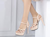 12CM stiletto heels platform sandals