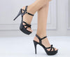 12CM stiletto heels platform sandals