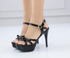 12CM stiletto heels platform sandals