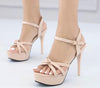 12CM stiletto heels platform sandals